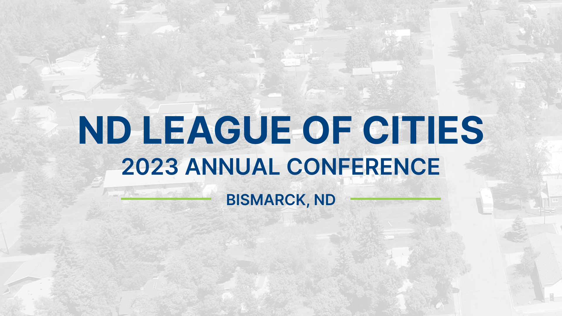 North Dakota League of Cities Annual Conference Moore Engineering, Inc.