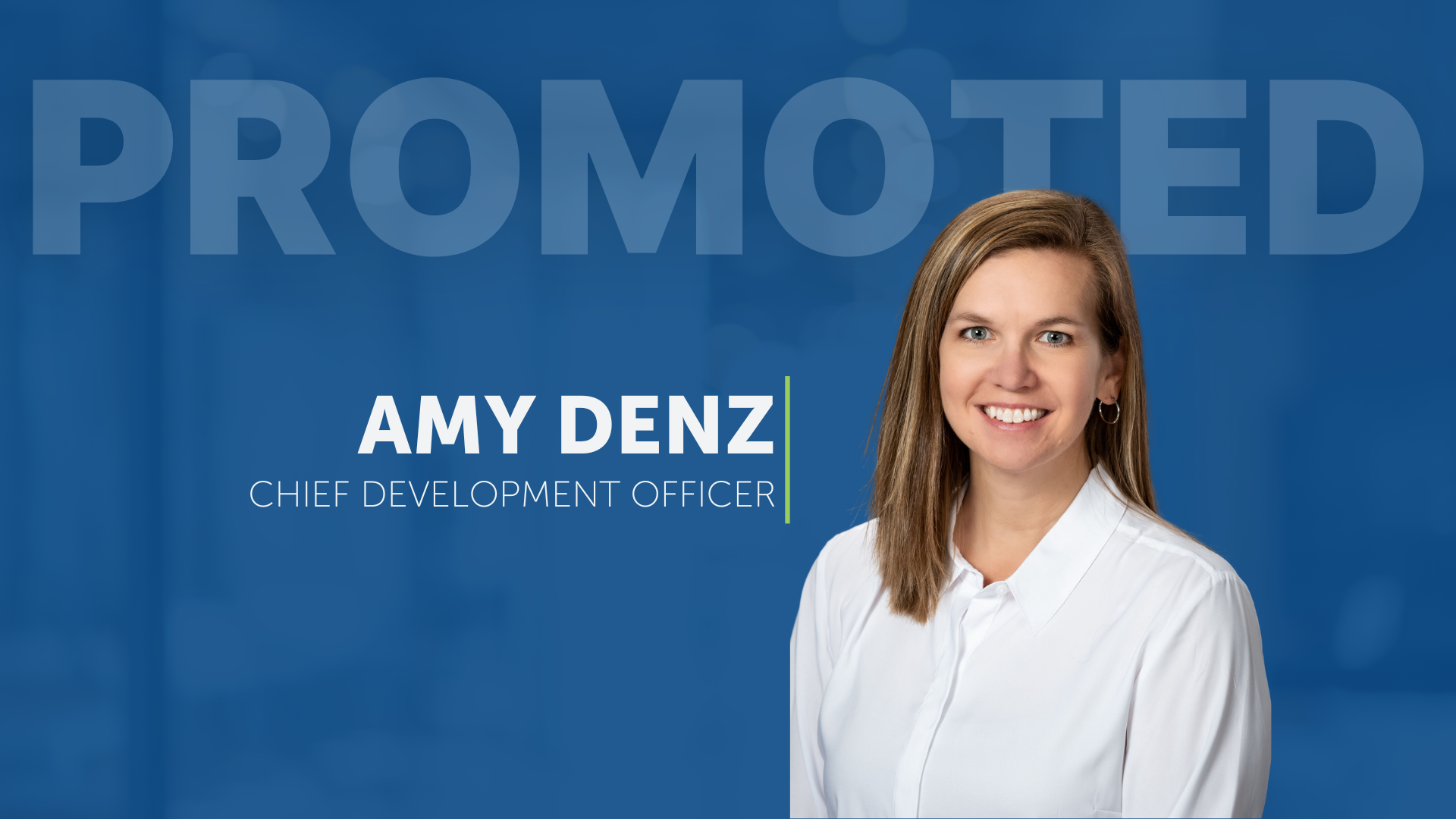 Amy Denz Promoted